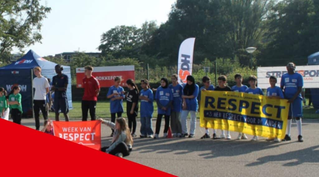 De Week op scholen, playgrounds en sportverenigingen